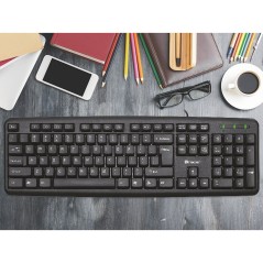 Tastiera Tracer Maverick Nero QWERTY