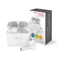 Auricolari in Ear Bluetooth Savio TWS-07 PRO Bianco