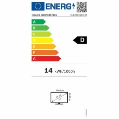 Monitor Iiyama XUB2493QSU-B5 24" LED IPS Flicker free