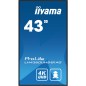 Monitor Videowall Iiyama LH4360UHS-B1AG 43" 4K Ultra HD 60 Hz