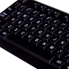 Tastiera Esperanza EK129 Nero Inglese QWERTY