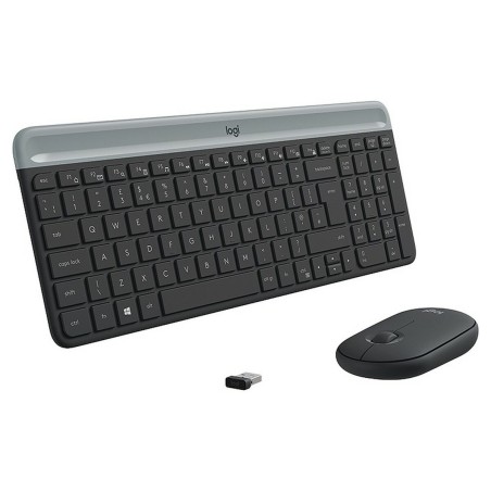 Tastiera e Mouse Logitech 920-009190 Nero Grigio Francese AZERTY