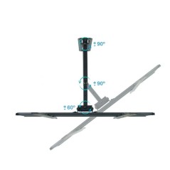 Supporto TV con Braccio TooQ LP7863TN-B 70" 37" 35 kg