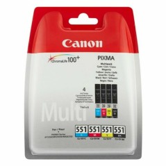 Cartuccia ad Inchiostro Originale Canon CLI 551 Multicolore