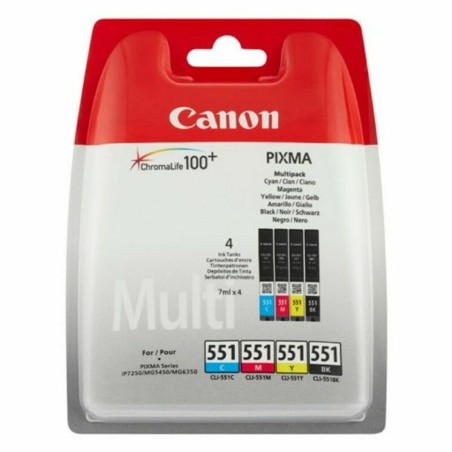 Cartuccia ad Inchiostro Originale Canon CLI 551 Multicolore