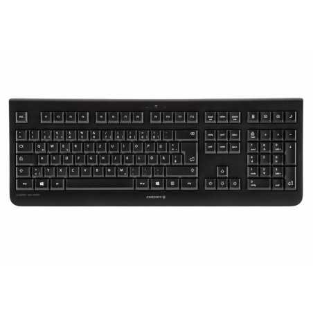 Tastiera e Mouse Cherry DW3000 Qwertz Tedesco Nero