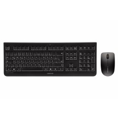 Tastiera e Mouse Cherry DW3000 Qwertz Tedesco Nero