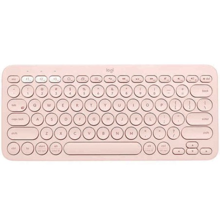 Tastiera Wireless Logitech K380  Rosa Qwerty in Spagnolo