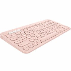 Tastiera Wireless Logitech K380  Rosa Qwerty in Spagnolo