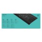 Tastiera Logitech 920-005217 Nero QWERTY Qwerty US