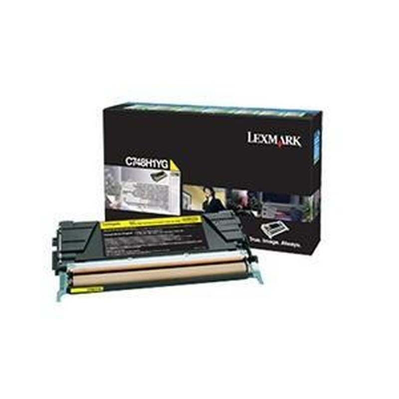 Toner Lexmark C748H1YG Giallo Nero