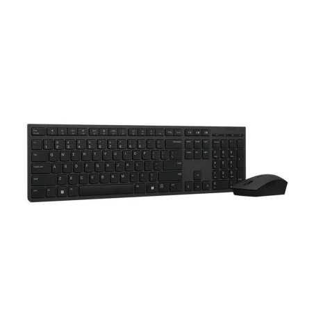 Tastiera e Mouse Wireless Lenovo SLIM COMBO II ES MC00011728 Nero Qwerty in Spagnolo