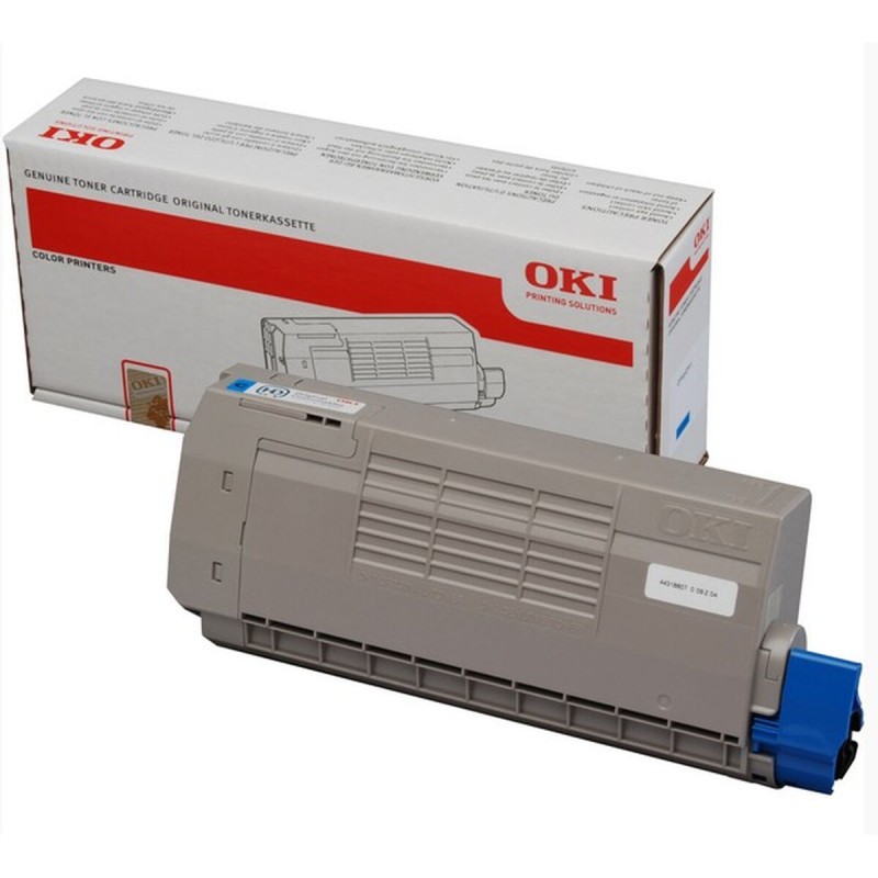 Toner Originale OKI C711 C710 C711WT Ciano