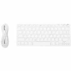 Tastiera Bluestork Azerty Francese Bianco