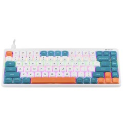 Tastiera meccanica Tracer TRAKLA47309 Bianco Multicolore QWERTY