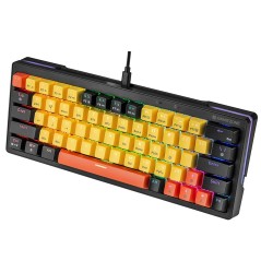 Tastiera meccanica Tracer TRAKLA47302 Bianco Multicolore QWERTY