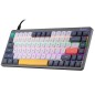 Tastiera meccanica Tracer TRAKLA47279 Bianco Multicolore QWERTY