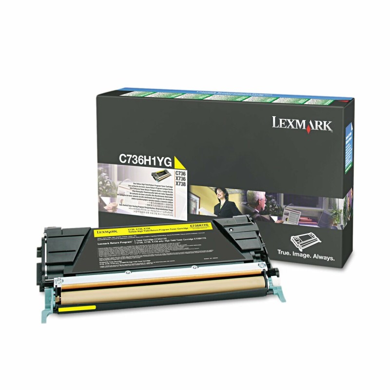 Toner Originale Lexmark C736H1YG Giallo