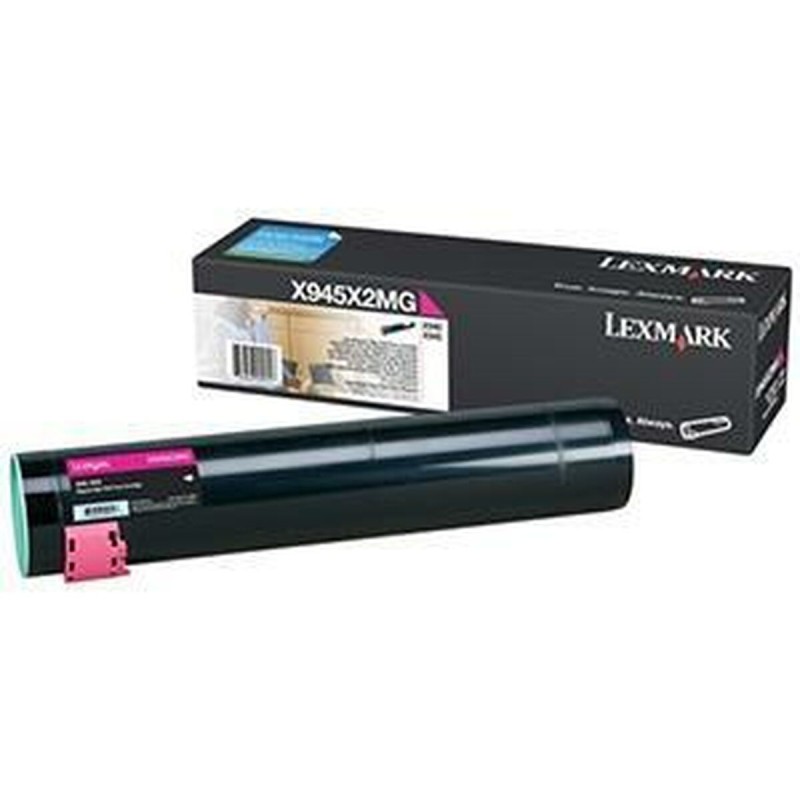 Toner Originale Lexmark X945X2MG Nero Magenta