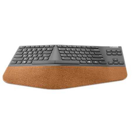 Tastiera Wireless Lenovo GY41C33969 Grigio Monocromatica Qwerty US