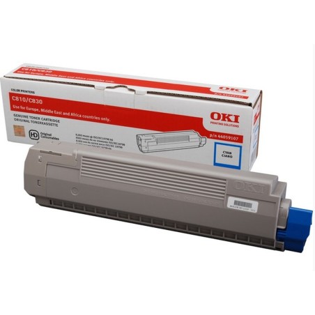 Toner Originale OKI 44059107 Ciano