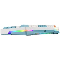 Tastiera meccanica Tracer TRAKLA47303 Bianco Multicolore QWERTY