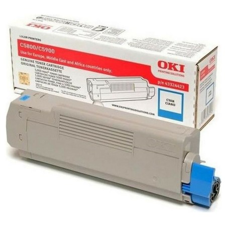 Toner OKI 43324423 Ciano