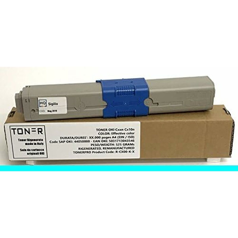 Toner Originale OKI 44469742 Nero Ciano