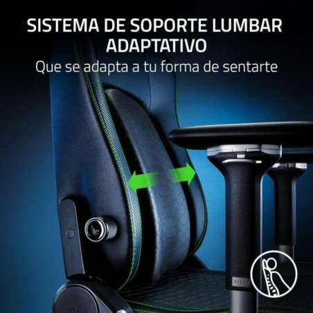 Sedia Gaming Razer RZ38-04900100-R3G1 Nero Verde Nero/Verde