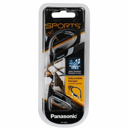 Auricolari sportivi Panasonic RPHS34EK      * Nero