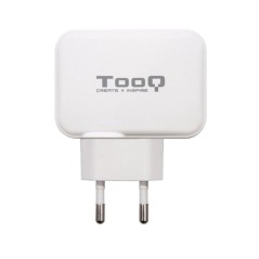 Caricabatterie USB da Parete TooQ TQWC-2SC02WT Bianco 27 W