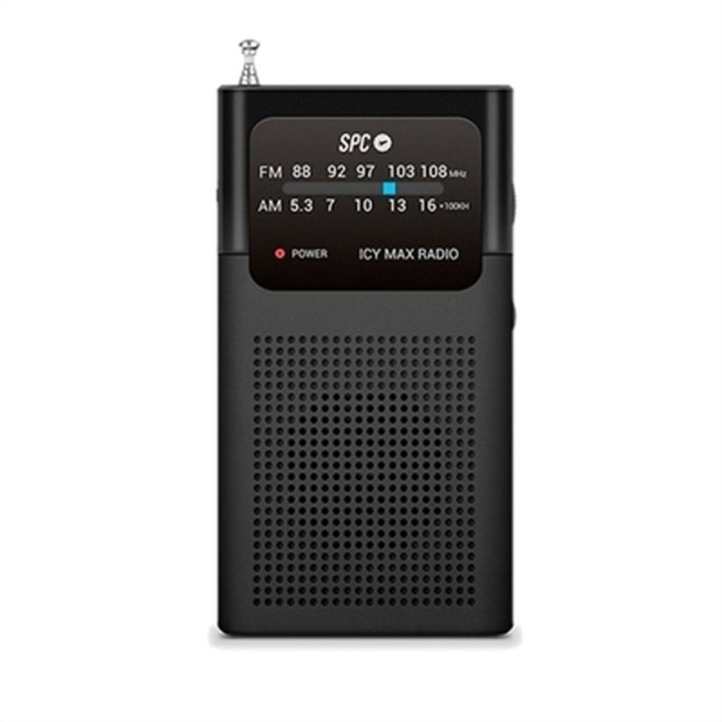 Radio SPC Internet 4588N ICY MAX Nero Sintonizzatore AM/FM