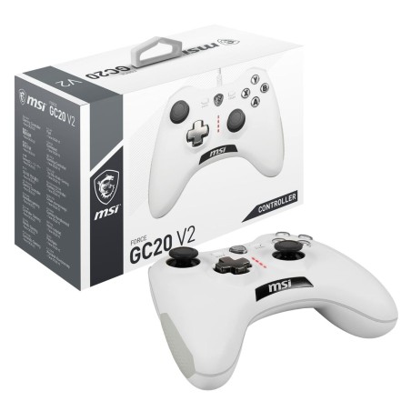 Controller Gaming MSI Force GC20 V2 Bianco Wi-Fi