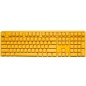 Tastiera Wireless Ducky DKON2108ST-PUSPDYDYYYC1 Giallo Monocromatica QWERTY