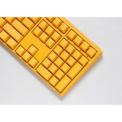 Tastiera Wireless Ducky DKON2108ST-PUSPDYDYYYC1 Giallo Monocromatica QWERTY