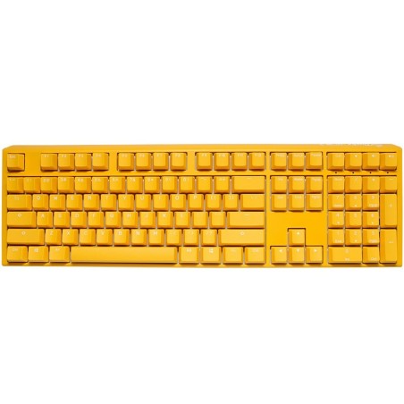 Tastiera Wireless Ducky DKON2108ST-RUSPDYDYYYC1 Giallo Monocromatica QWERTY