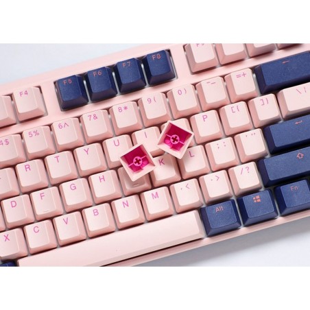 Tastiera Wireless Ducky DKON2108-PUSPDFUPBBC1 Rosa Monocromatica QWERTY