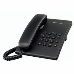 Telefono Fisso Panasonic KXTS500EXB Nero