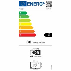 Monitor Videowall Philips 346P1CRH/00 LCD LED 34"