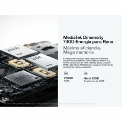 Smartphone Oppo OPPO Reno12 5G 6,7" Octa Core 12 GB RAM 256 GB Argentato