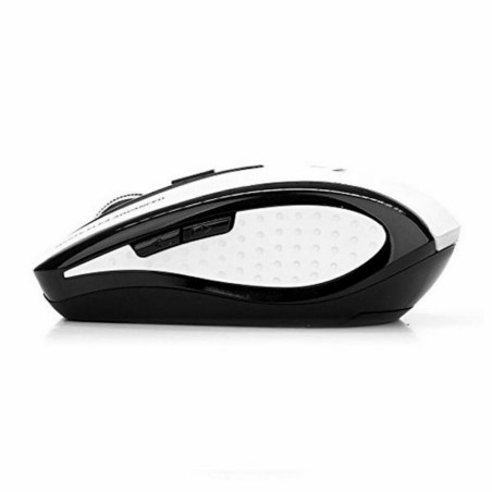 Mouse Ottico Wireless NGS White Flea Advanced 800/1600 dpi Bianco/Nero Bianco Nero/Bianco (1 Unità)