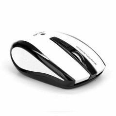 Mouse Ottico Wireless NGS White Flea Advanced 800/1600 dpi Bianco/Nero Bianco Nero/Bianco (1 Unità)