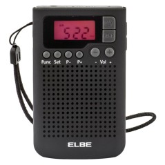 Radio Transistor ELBE RF-93 AM/FM Nero