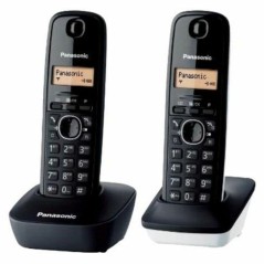 Telefono Senza Fili Panasonic KX-TG1612 Nero Nero/Bianco