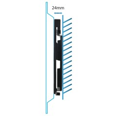 Supporto da Parete Esperanza ERW013 14" 50"