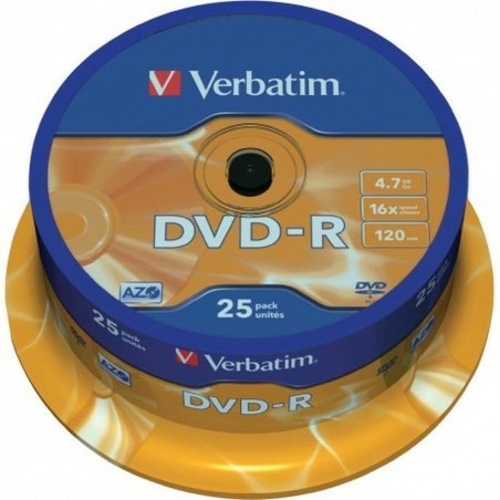 DVD-R Verbatim 4,7 GB 16x (8 Unità)