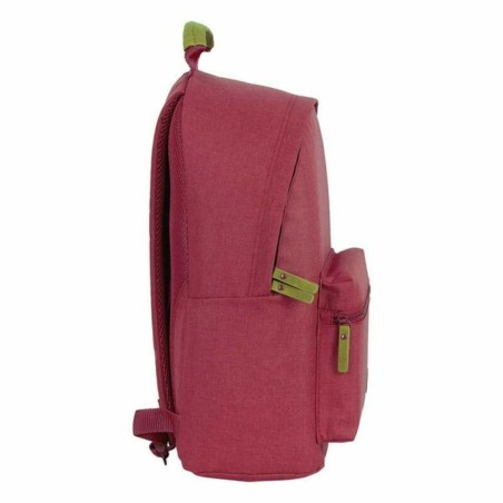 Zaino per Portatile Safta M819 14,1'' Rosso Granato 31 x 41 x 16 cm