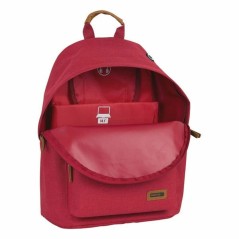 Zaino per Portatile Safta M819 14,1'' Rosso Granato 31 x 41 x 16 cm