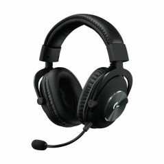 Auricolari con Microfono Logitech PRO X Gaming Headset Nero