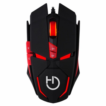 Mouse Gaming Hiditec MICRURUS 8100 dpi Rosso